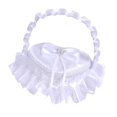 thumbnail image 1 of Caja para anillos de boda, cesta para dama de honor, accesorios de novia, cesta para anillos, para niña de . Estilo D, 1 of 8