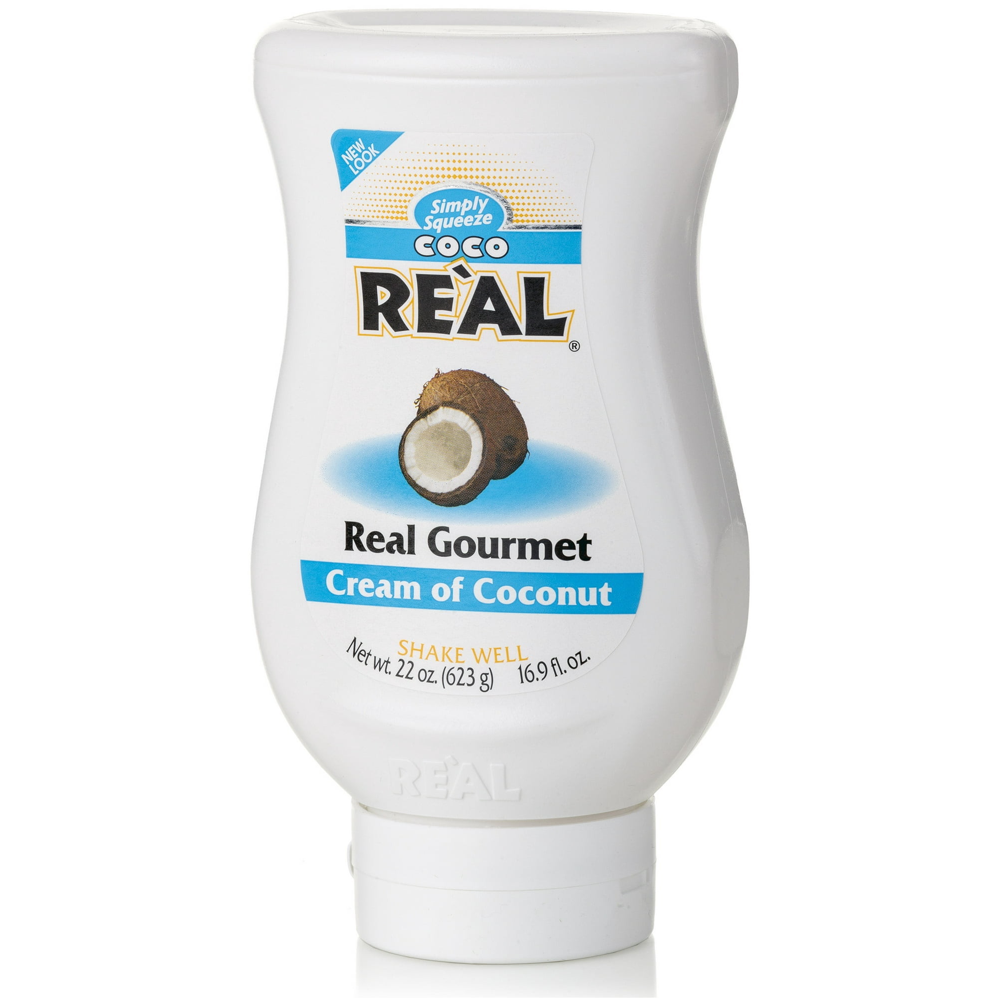 Coco Real Cream of Coconut, Plastic Bottle16.9 oz