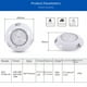 thumbnail image 2 of Luz LED impermeable para piscina al aire libre, 12 V, luz subacuática colorida con control remoto, luz de paisaje montada en la pared para piscina, 2 of 4