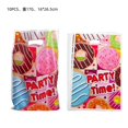 thumbnail image 3 of 10-50 bolsas de regalo impresas con lunares, bolsas de plástico para dulces, bolsas de botín para fiestas infantiles, suministros de decoración para fiestas de cumpleaños de niños y niñas, 3 of 5