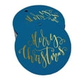 thumbnail image 1 of Inkdotpot Étiquette en Papier Doré Joyeux Noël 50 Pcs, 1 of 6