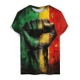thumbnail image 4 of Tops para hombre, blusas y camisas de manga corta con cuello redondo para hombre Camisa de manga corta estampada para hombre Top/camisa de manga corta con cuello redondo Tops para hombre, 4 of 4