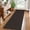 Taupe/Coffee-2' x 6' (Runner), variant on Small Area Rug 2x3 Ft Washable Rugs For Entryway Non Slip Braided Throw Door Mat Indoor Outdoor Entrance Cotton Woven Carpet Kitchen Foyer Front  Brown/coffee