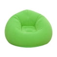 thumbnail image 2 of Inflatable Lazy Football Sofa Chair | Velvety PVC Material | Portable Bean Bag Lounge with Entertainment Stool | Durable Indoor Outdoor Use | Easy Setup | Includes Pump, 2 of 8
