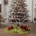 thumbnail image 6 of Balery Squirrel And Fox In The Forest Printed Christmas Tree Skirt , Merry Christmas Party Christmas Tree Decoration,Adjustable Tree Skirt-30", 6 of 8