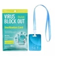 thumbnail image 1 of Tarjeta Sanitizante 60 dias de duracion VIRUS BLOCK OUT VIRUS, 1 of 4