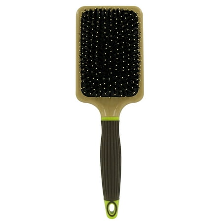 Macadamia Paddle Cushion Brush w/ Boar Bristle