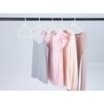 thumbnail image 6 of REGALWOVEN 10 Pack Plastic Non-Slip Hangers, Durable 360-degree Space Saving Clothes Hangers for Clothing, Closet, Coats, Pants, or Shirts White, 6 of 6