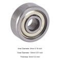 thumbnail image 5 of 10 Pcs Groove Radial Ball Bearing Single Row Bearing 624zz Deep Groove Bearing 5mm Ball Bearing, 5 of 6