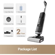 DREAME H14 Pro Wet Dry Vacuum Cleaner, 180° Lie-Flat Vacuum Mop, 140°F Washing and Fast Hot Air Drying, Powerful 18kPa Suction Floor Cleaner Machine, Easy GlideWheel Movement, Smart App Control