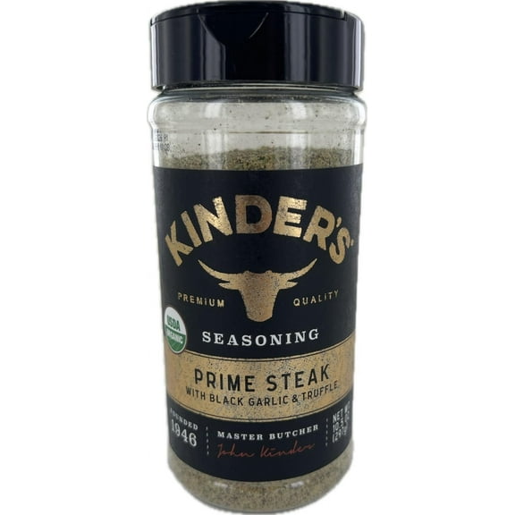 Kinder's Prime Steak with Black Garlic & Truffle Seasoning (10.5 Ounce) H1