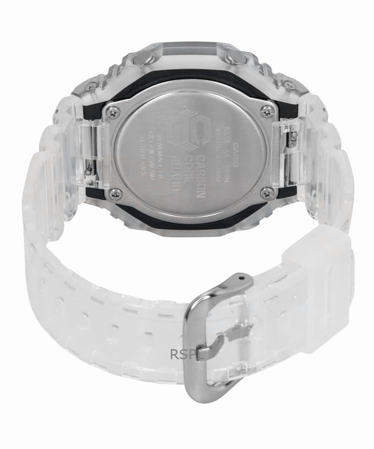Casio G-Shock Analog Digital Resin Strap Grey Dial Quartz GA-2100BM-7A8 200M Unisex Watch