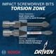 thumbnail image 4 of Juego de taladros de impacto BOSCH Driven DDMSD20 con 20 piezas y estuche, 4 of 5