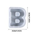 thumbnail image 2 of Molde de gota de pegamento de cristal DIY 26 molde de silicona de joyería de mesa de letras grandes Wmkox2877yii  hfskjfh2870, 2 of 2