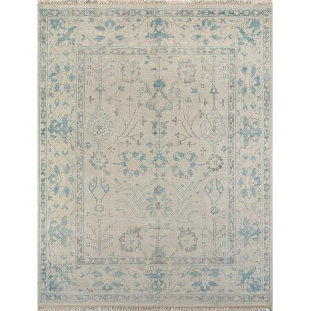 Erin Gates by Momeni Concord Lowell Hand Knotted Wool Ivory Area Rug 2