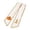 A, variant on Fall Wreath Sash Pumpkin Monogram Printed Wreath Ribbon Sash with Orange Pom Pom Trim Personalized Initial Wreath Bow For Autumn Front Door Thanksgiving Decor