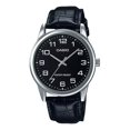 thumbnail image 1 of Reloj Casio Mtp-v001l-1b Hombre Correa Negro Bisel Plateado, 1 of 8