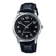 thumbnail image 1 of Reloj Casio Mtp-v001l-1b Hombre Correa Negro Bisel Plateado, 1 of 8
