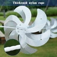 thumbnail image 3 of 10 Meters 8 Pieces Reflective Bird Repellent Windmills – 12 Inches Silver Wind Spinners for Outdoor Yard/Garden/Lawn/Farm Decor, Large Shiny Rotating Pinwheels for Animal Deterrent, 3 of 6