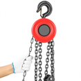Chain Blocksd 2 Ton Hand Chain Hoist, 4400 Lbs Capacity, Manual Chain Block, G70 ...