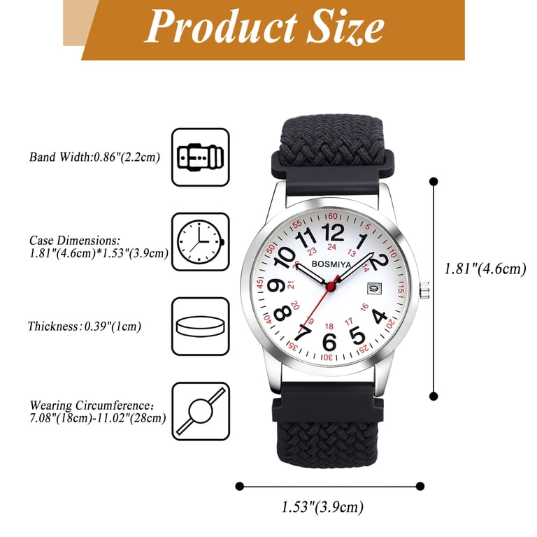Avaner Braided Elastic Strap Watch: Analog Quartz Adjustable  display picture 1