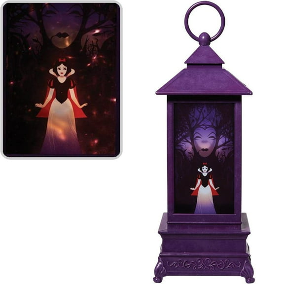 Disney Showcase Snow White Glitter Lit Lantern 11in H