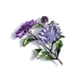 thumbnail image 4 of Guardurnaity Flor broche alfiler cumpleaños hecho a mano moda arte joyería novia regalo personalizado traje ornamento púrpura Violeta 5piezas Guardurnaity CBP233159, 4 of 6