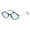 Blue, variant on Pimp Diamond Shape Trendy Retro Vintage Hippie Sunglasses Black Blue