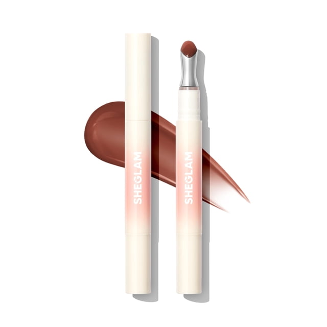 Brillo Labial Hidratante y Voluminizador SHEGLAM con Péptidos Toffee Kiss