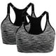 thumbnail image 1 of Pack de 2 sujetadores deportivos de alto impacto para mujer - Camiseta sin costuras para yoga y running con tirantes ajustables (tallas S-XL), 1 of 6