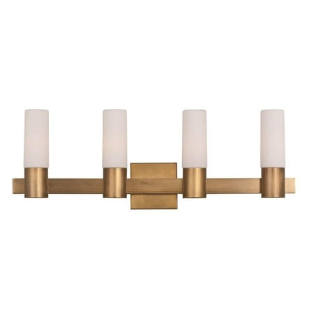 

Maxim 22414SWNAB Contessa 4-Light Bathroom Vanity Natural Aged Brass