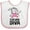 White and Pink, variant on Inktastic Future Diva Baby Girl Singer Girls Baby Bib