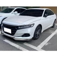 thumbnail image 2 of Ikon Motorsports 3PCS Front Bumper Lip Spoiler Air Dam Chin Splitter Added on Bodykit Compatible With 2021-2022 Honda Accord IKON V4 Style PP Polypropylene Matte Black, 2 of 9