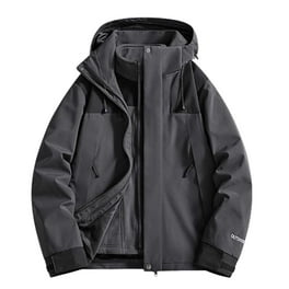 Eddie Bauer Météo Bord Gris Clair Imperméable Veste Capuche Taille L Eddie Bauer Météo Bord Gris Clair Imperméable Veste Capuche Taille L