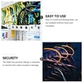 thumbnail image 3 of KAKOWELY 50 Pcs Stainless Wire Rope Clips Solar Power Cable Clips Trailer Frame Wire Clip,0.91"X0.39"X0.39", 3 of 4