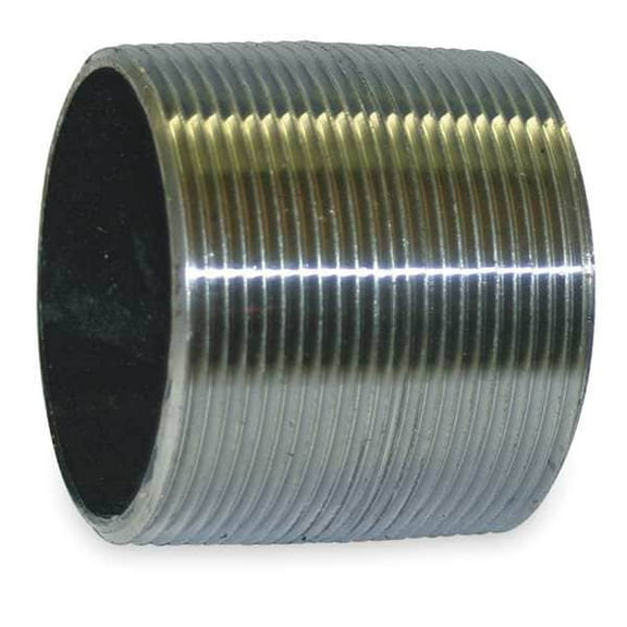 Manufacturer Varies Black Close Pipe Nipple,Threaded,1-1/2 82800