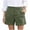 #001 Army Green, variant on Womens Combat Cargo Hiking Shorts with Multi Pockets Button down Casual Loose Fit Roll up Fashion Summer Pants Tracksuits Bottoms Outdoor Athletic Running Bermuda Shorts Daliywear