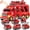 Red, variant on YIJIAL 7 in 1 Police Trucks Cars Toys for Toddlers 3-5, Boy Toddler Car Truck Toys with Light Sound, Birthday Gifts Toys for 3 4 5 6 Year Old Boy, Transport Carrier Truck for Toddlers 3-5 Years