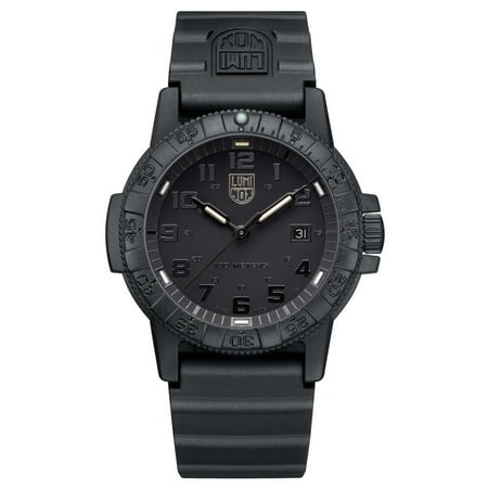 Luminox  Men's 0321.BO Sea Turtle Black-out Rubber Bracelet (Best Blacked Out Watches)