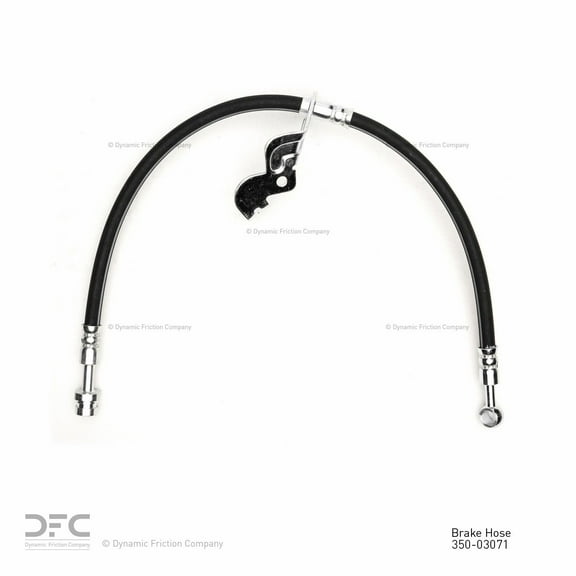 Front Left Dynamic Friction Company Brake Line Hose 350-03071 For 2013-2018 Hyundai Santa Fe, 2013-2018 Hyundai Santa Fe Sport, 2014 Kia Sorento