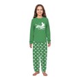 thumbnail image 4 of Dachshund Through The Snow Dog And Human Matching Christmas Pajamas, Cotton And Polyester, Size Newborn To Men 6XL, 4 of 7