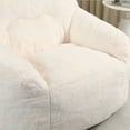 thumbnail image 4 of MAYEERTY Bean Bag Sofa Chair with Armrests - High-Density Foam, Lazy Comfy for Adults, Living Room/Bedroom Reading., 4 of 6