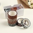 thumbnail image 2 of Yokua 6 Rolls Animal Print Crafting Tape Washis Tape Decorative Tape for Journals, 2 of 10