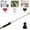 Black, variant on Garden Hose Nozzle High-Pressure Washer, Includes 3 Pressure Nozzles And Quick Connectors, Spray Nozzle For Patio Garden Outdoor Cleaning