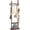 Brown, variant on Clothing Rack for Hanging Clothes,  Freestanding Clothes Rack Heavy Duty, Small Hanging Rack Hall Tree, Very Sturdy Coat Rack Stand