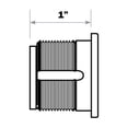 thumbnail image 2 of Premier Lock Matte Black 1" Mortise Cylinder SC1 KA2 1pc, 2 of 4