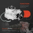 thumbnail image 3 of A-Premium Rear Differential Assembly Compatible with Yamaha Rhino 450 2008-2009, Rhino 660 2004-2007, Rhino 700 2008-2009 2011-2013, 3 of 8