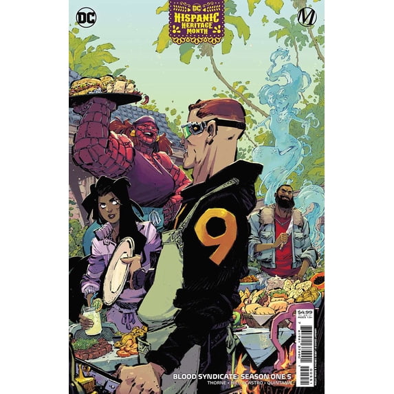 Blood Syndicate: Season One #5B VF ; DC Comic Book