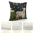 thumbnail image 4 of Cow Cushion Case Milk Cow Throw Pillow Coversfor Sofa Couch Bed Chair Decor Animal Decorative Pillow Case Pillowcase Super Soft Black White Outdoor Pillows Covers Farmhouse, 4 of 5