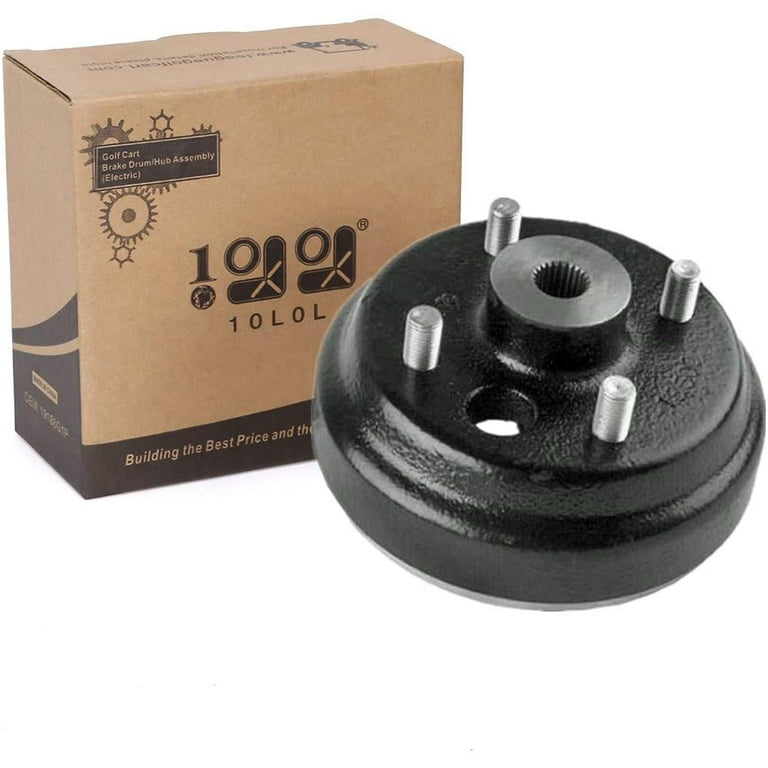 Free Shipping! 10L0L Golf Cart Brake Drum 19186G1P for EZGO